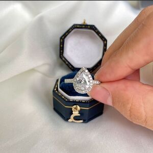 Teardrop 925 Sterling Silver Ring